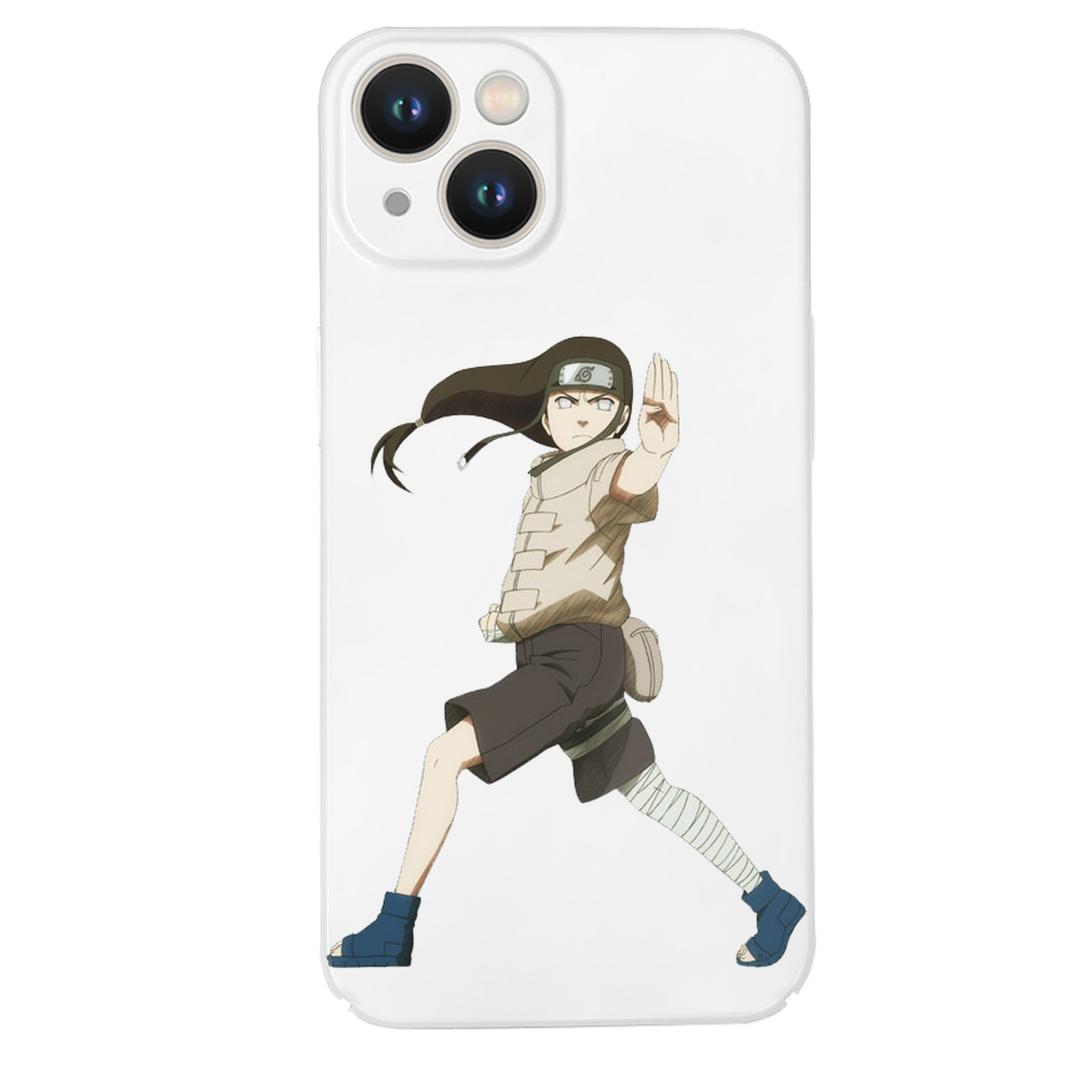 （画像用） NARUTO -ナルト- 日向ネジ Hyūga Neji 【iPhone 14シリーズ対応】ハードケース